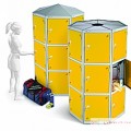 Twenty One Door Seven Seed Pod Lockers