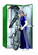 Outdoor Bicycle Locker