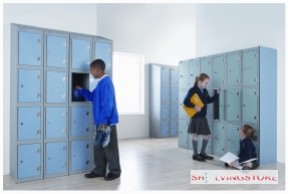 Three Door Trespa Locker