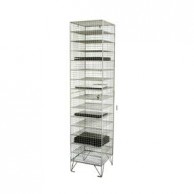 One Door Fifteen Compartment Wiremesh  Laptop Locker