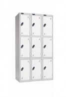 Three Door Locker - Nest of 3