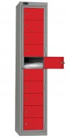 Ten Door Garment Dispenser