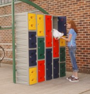 Extreme Plastic Lockers for Schools